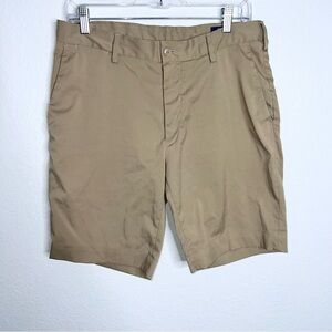 Polo Ralph Lauren Shorts Men 32 Khakis Performance Chinos Golf Beige Tan B3